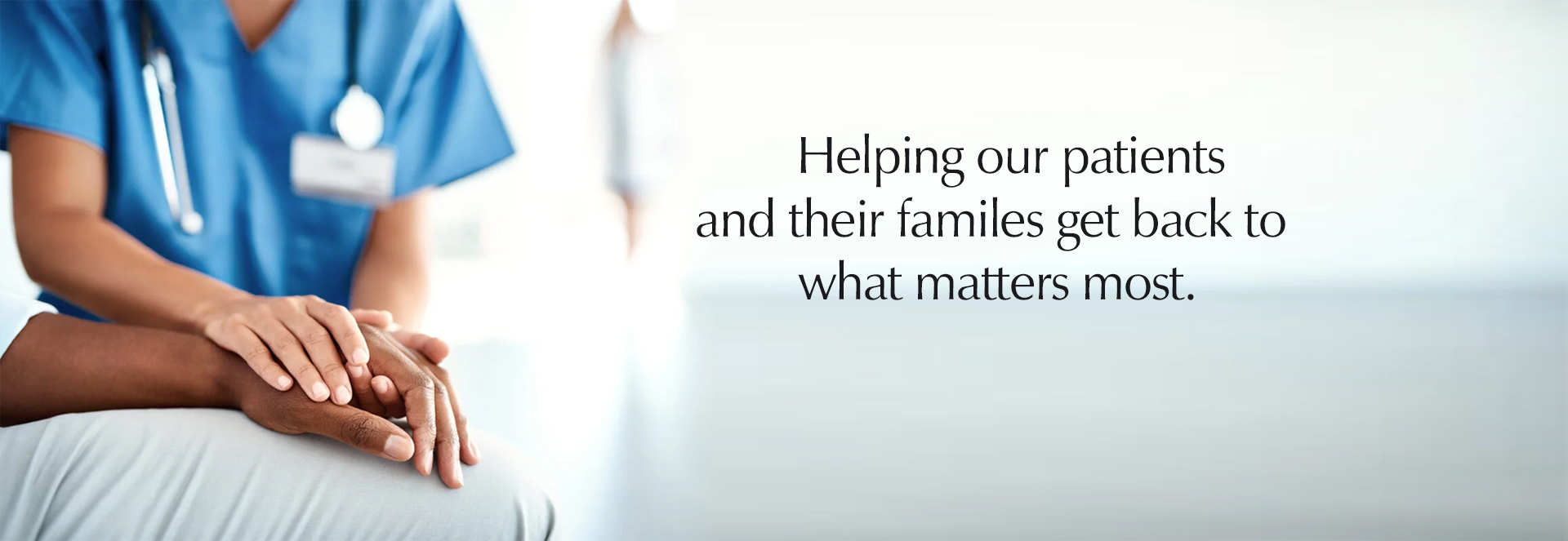 Helping our patients