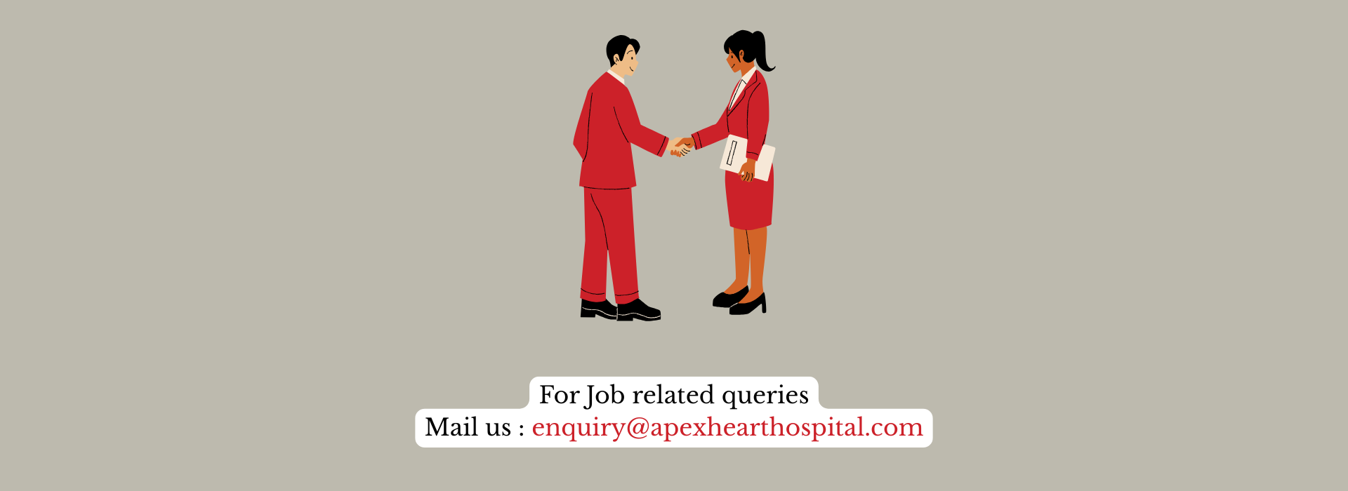 For Job realted queries Mail us enquiry@apexhearthospital.com